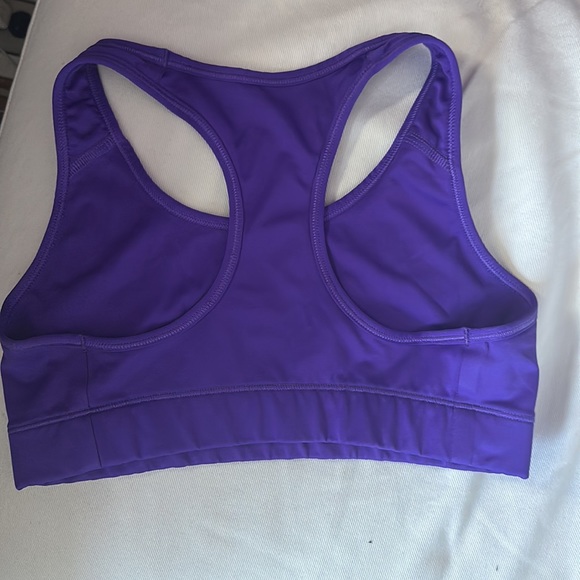 Nike Sports Bra in Bright Purple - Picture 2 of 2